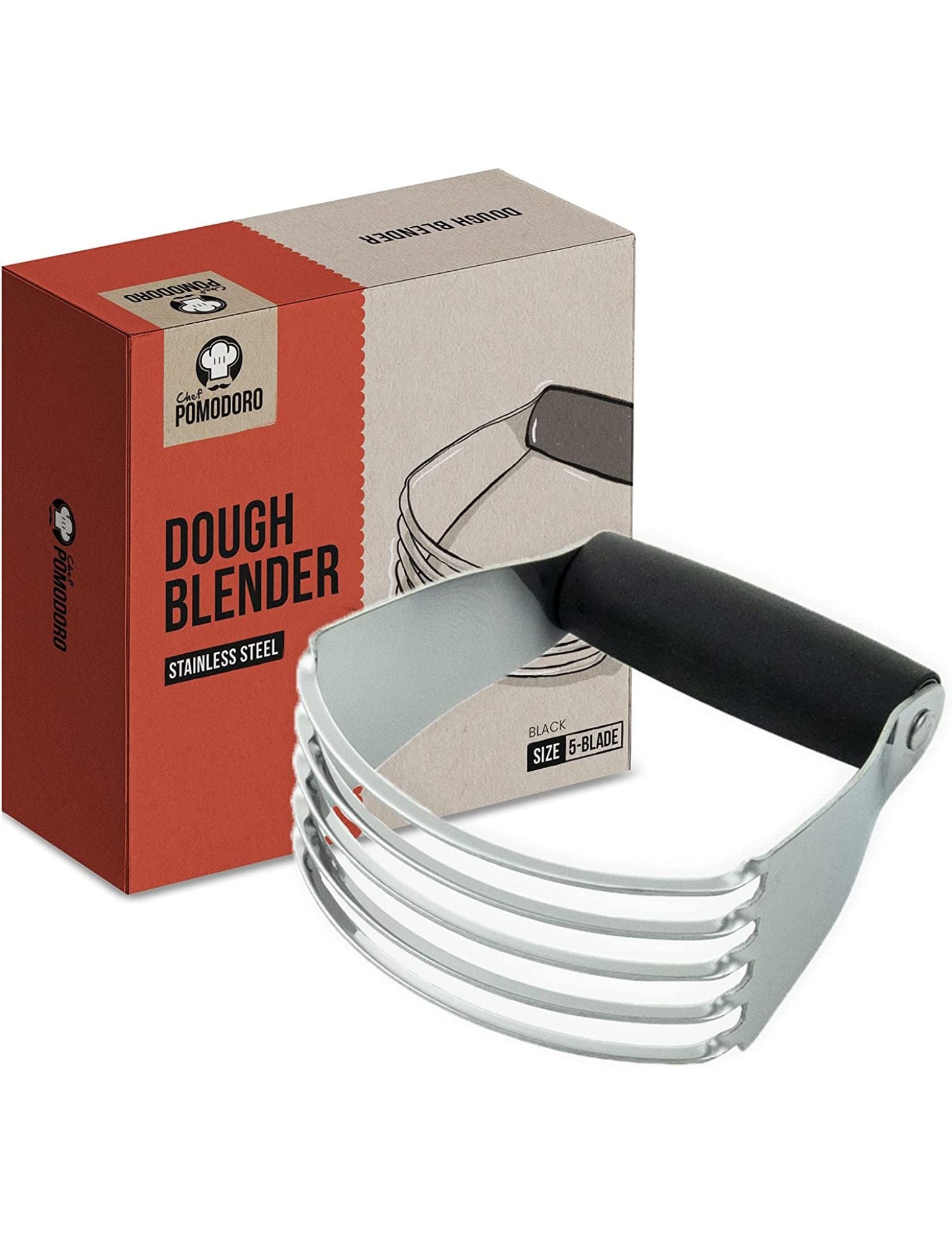 Pastry Blender, Multi-Purpose Dough Blender Mixer – Chef Pomodoro
