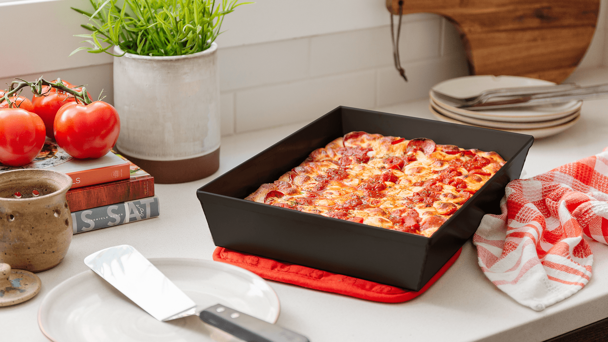 Detroit Deep Dish Pizza: The Square Necessities