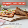 Pizza Steel for Oven or BBQ Grill, Compatible with Ooni Koda 13 x 13 x ¼ Inches