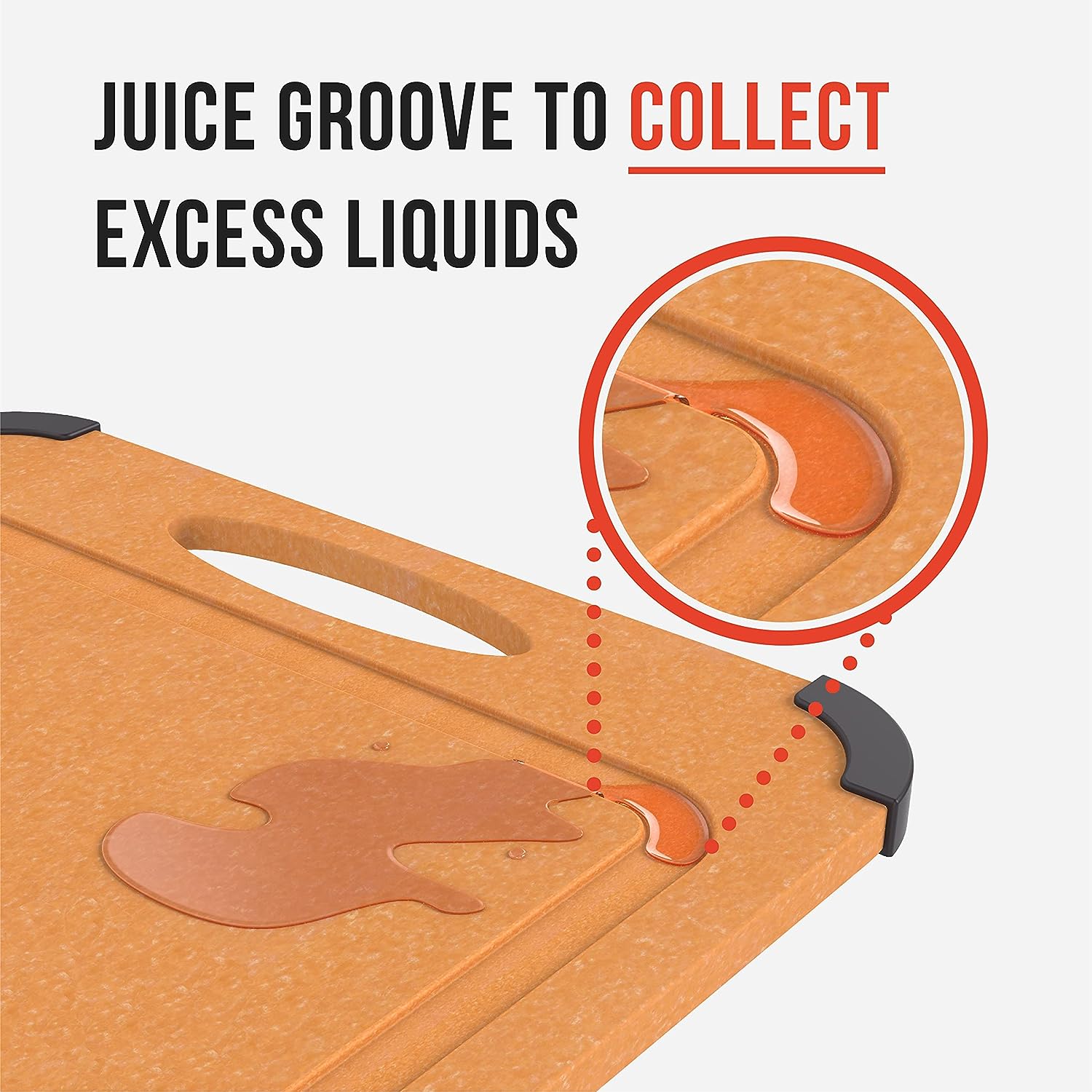 Cutting Board Juice Groove, Dishwasher Safe Cutting Board