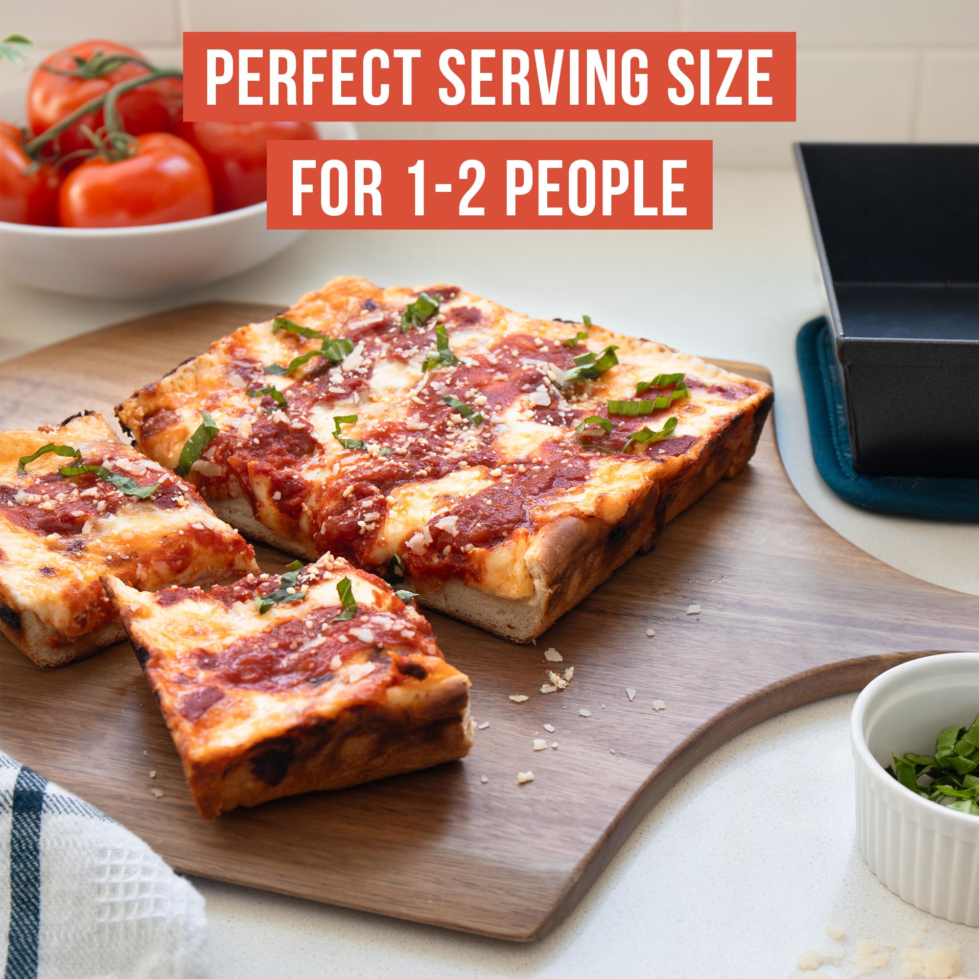 10 x 8-Inch Detroit Style Pizza Pan – Chef Pomodoro