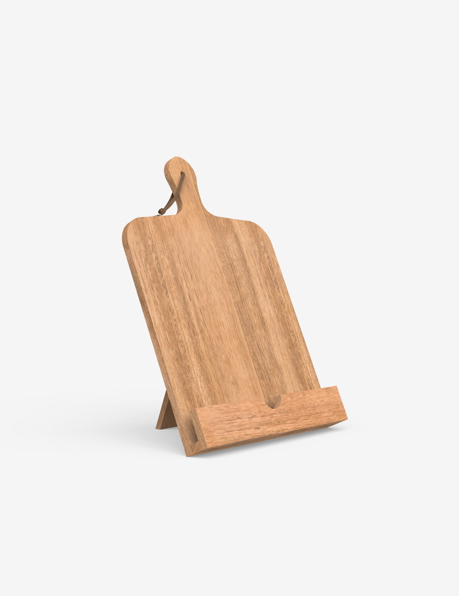 Acacia Classic Cookbook Recipe Stand, 100% Natural Wood