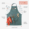 Features of an adjustable Kitchen Apron