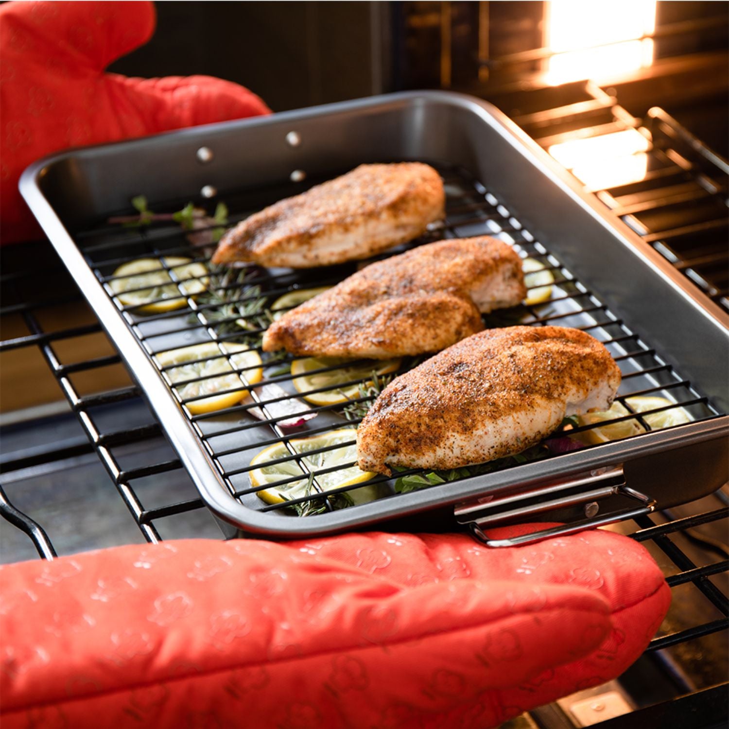 No Rust Roasting Rack Flat Roasting Rack