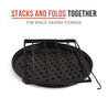 Pizza Baking Set with 3 Pizza Pans and Pizza Rack
