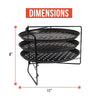 Non-stick Perforated Pizza Trays for Oven
