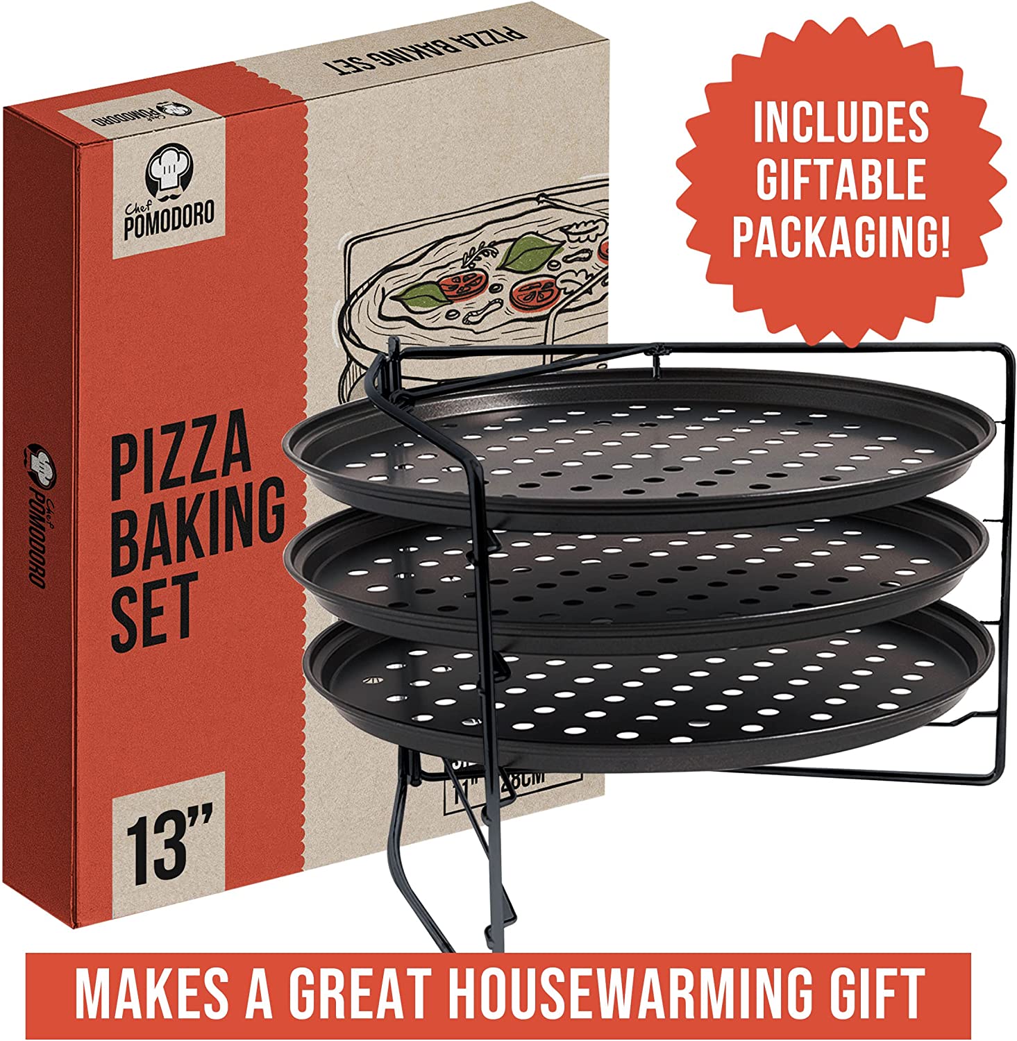 Pizza Pan for Oven, Barbeque